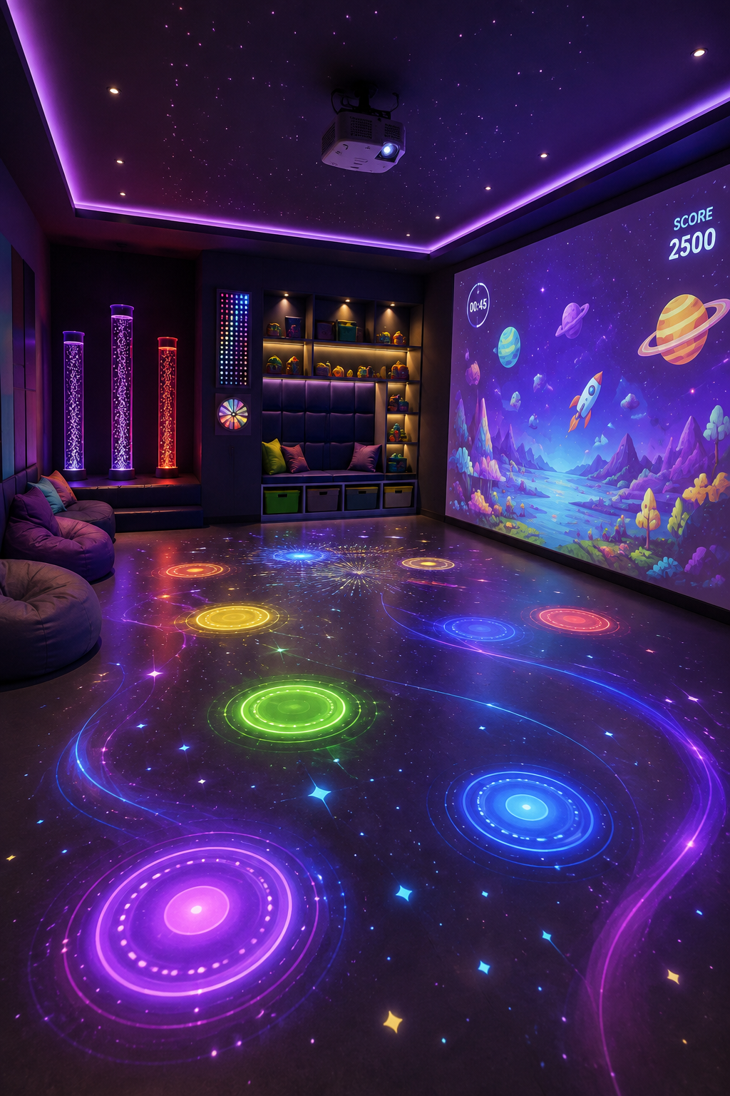 image of interactive room