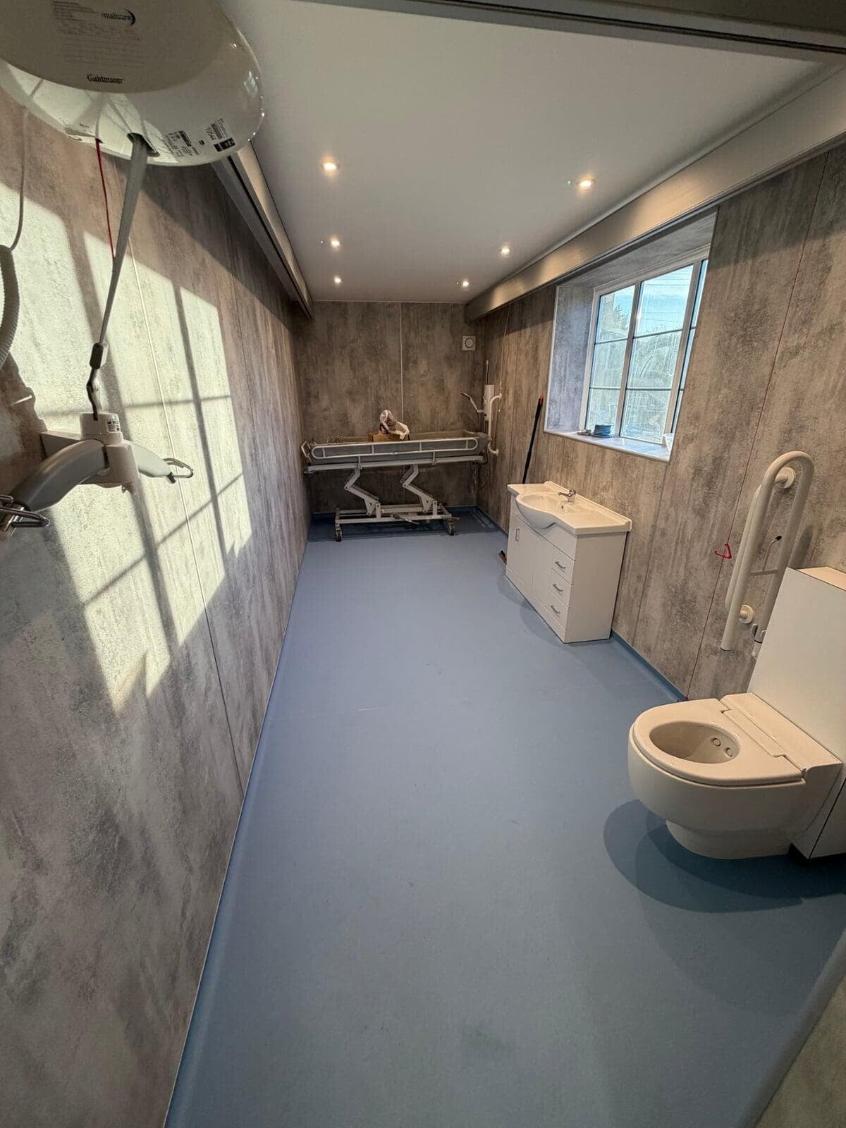 image of the wet room